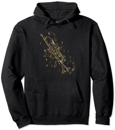 Trompete Herren und Damen Trompeter Pullover Hoodie