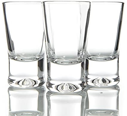 BigDean 48er Set Schnapsgläser 2cl - robuste + hochwertige Shotgläser aus Glas - spülmaschinenfest lebensmittelecht - standfest gegen Umkippen