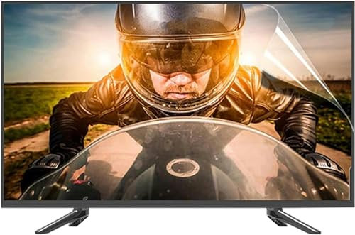 Protector de pantalla de TV ultra transparente - Monitores de 75-85 pulgadas Filtro anti luz azul - Película de protección ocular contra rayos UV y radiación - para Sharp/Sony/Samsung/Hisense, etc. /