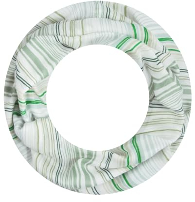 Majea Loop Schal Damen Schlauchschal Halstuch schmaler Loopschal (880051) (grün 8)