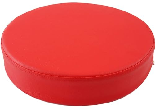 Sitzerhöhung Stuhlkissen Outdoor Garten Rund 35x35cm/40x40cm/50x50cm/45x45cm Sitzkissen Stuhl Rund Kinder Hoch de Sitzpolster Outdoor Gartenstuhl Dtuhl für Esszimmer, Küche, Garten, Büro(@16,40cmx8cm)