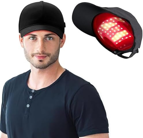 Haarwachstum Cap - Rotem und Blauem Licht Bestrahlung, erhöht die Aktivität der Haarfollikel, Haarpflege Anti-Haarausfall