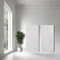 Piastrelle bianche effetto marmo, bianco polare, opache, 60 x 120 cm