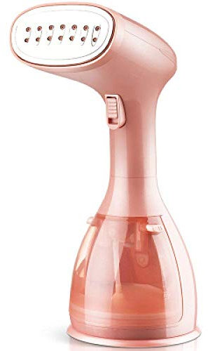 SaryEdge Nueva miniplancha de Vapor portátil para Ropa, Plancha de Vapor para el hogar, Plancha de Viaje portátil, Color Rosa(