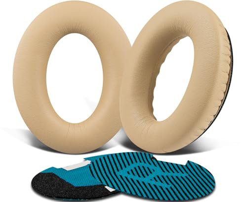 SoloWIT® Cuscinetti Auricolari Ricambio per Bose, Padiglioni Cuffie con QuietComfort 15 QC15 QC25 QC2 QC35/ Ae2 Ae2i Ae2w SoundTrue & SoundLink Cuffie Over-Ear