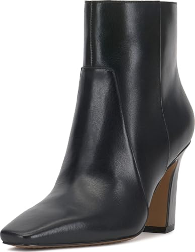Vince Camuto Women's Bayla High Heel Ankle Bootie, Black, 9