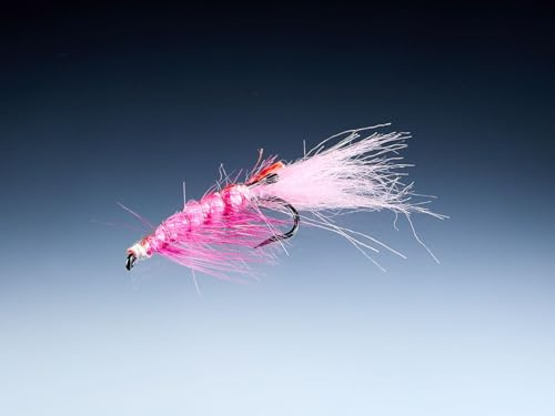 Balzer Meerforellen Fliegen - Fliege, Farbe:Pink Shrimp