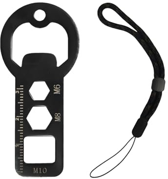 Flaschenöffner für Barkeeper | 4-in-1 Multifunktionswerkzeug mit Gurt für Bier Soda – Outdoor Party Camping Bar Restaurant Haus Küche