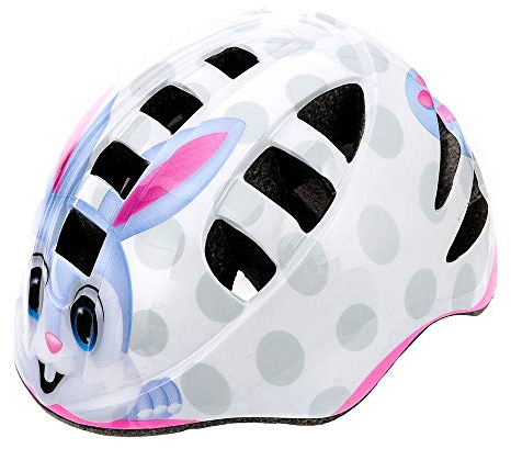 meteor Kinder Fahrradhelm, Skaterhelm, Sicherheitshelm MA-2 Bunny Size: M 52 bis 56 cm 235 g