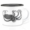 Ligarti Emaille Tasse | handveredelter Becher | Design Mug | Maritim | Meerestiere