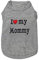 Pet Dog T-Shirt I Love My Daddy Mommy Vest Gift Costume Clothes for Small Puppy Cat Kitten Yorkshire Chihuahua Poodle Teacup Terrier Rabbit Baby Dogs (XL, Grey-M)