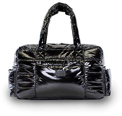 7AM Voyage Baby Wickeltasche - Soho Handtasche groß und lässig als Wickeltasche für Baby und Kleinkind mit Kinderwagen Zubehör zur Befestigung
