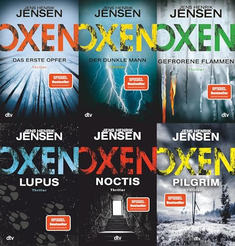 Die Niels-Oxen-Reihe Band 1-6 plus 1 exklusives Postkartenset
