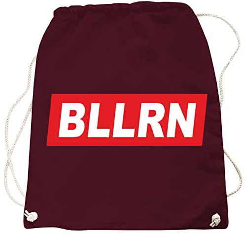 Spass kostet Rucksack gym bag Turnbeutel BALLERN BLLRN Fun Sprüche in vielen Farben