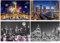 DCIDBEI Diamond Painting 4 Pack 40x50cm Diamant Painting Bilder Landschaften Spanien Diamant Malerei Kits Malen nach Zahlen Diamond Puzzle Landschaft Dubai Diamond Painting Landschaft Paris Eiffelturm