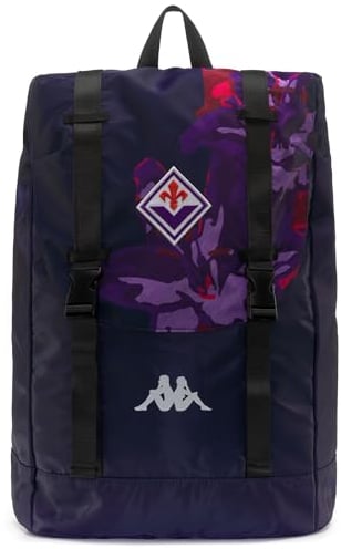 Kappa Unisex Arecko Fiorentina Rucksack, Blau/Violett