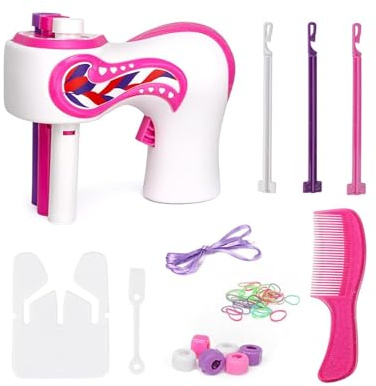 Automatic Hair Braider Elektrischer Hair Bedazzler Kit Weihnachten Automatische Haarflechtmaschine DIY Braiding Device Haarflechter Magisches Haare Flechten