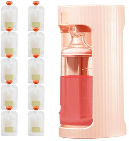 Kein Quetschbeutelhalter, wiederverwendbare für Kindernahrung | Kreative Squeeze-Station,Kein Spritzen von Lebensmitteln, Fruchtquetsch-Püree-Füller, Lebensmittelbeutel, nachfüllbares Kit,