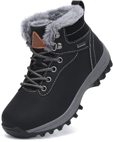 Mishansha Stivaletti Invernali Bambino Scarpe Neve Bambina Gr.24-36 | scarponcini bambini, stivali Invernali, Calda scarpe da neve, Outdoor, Antiscivolo, Ragazzi e Ragazze, Bambino e Bambina