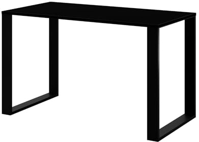 AKKE Esstisch Rechteckig Loft Design Mit Metallbeinen Tisch Küchentisch Wohnzimmertisch Esszimmertisch Tischblatt 18 mm 120x60 cm