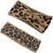 Stirnbänder für Damen, 2 Stück Leopardenmuster Haarreifen, Damen Strick Stirnband, Winter Kopfband Haarband, Stirnbänder Ohrenwärmer Elastische, Herbst Und Winter Vielseitig Stirnband Damen