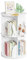 WOLTU Bibliothèque pour Enfants, Étagère Pivotante à 2 Niveaux pour Livres et Jouets, pour Chambre d'enfants, Blanc, KR036ws01