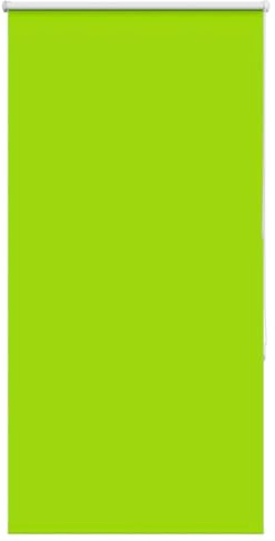 vidaXL Roller Blind Blackout Leaves Green 70x150 cm Fabric Width 65.7 cm Polyester