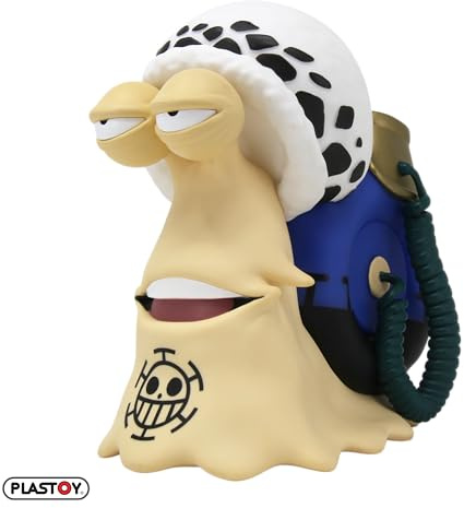 Plastoy : ONE Piece - SPARSCHWEIN - SCHNECKENTELEFON Law