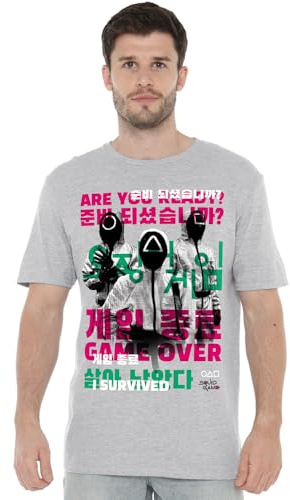 Squid Game Game Over Guards Overlay Unisex T Shirt