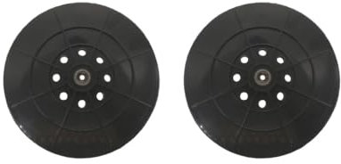 Set di 2 cuscinetti di backup per levigatrice per levigatrice accessori di ricambio per parte tampone