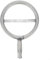 ZiStarlilife Bruciatore rotondo per barbecue a gas di ricambio, diametro 19 cm, lunghezza 28 cm, in acciaio inox, parti di ricambio per barbecue all'aperto