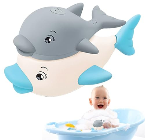 Jouet D'arrosage pour Le Bain,Jouet Éducatif Musical - Fontaine De Jeu Éducatif Interactif avec De La Musique Légère pour Les Jeux d'eau La Piscine Le Jardin La