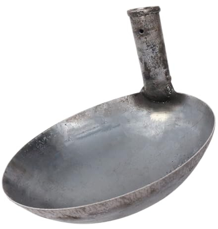 SHINEOFI Louche Fer Épaisse et Résistante Cuillère à Eau Multifonction pour Cuisine et Jardin Accessoire pour Usage Domestique et Industriel