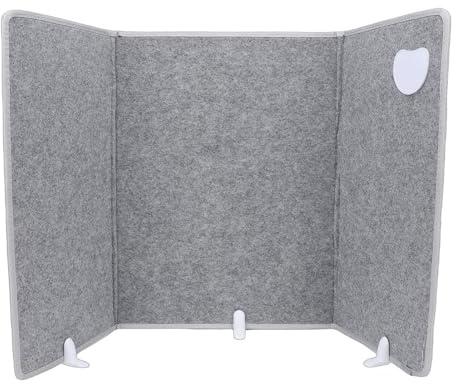 KKPLZZ Chauffage Sous les Pieds du Bureau, Chauffage sur 3 Côtés, 200 W, Arrêt Automatique, 8 Niveaux de Température avec Minuterie, pour le Bureau à Domicile