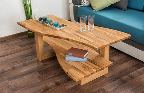 Couchtisch Wooden Nature 10 Kernbuche massiv bio geölt - Abmessung 110 x 47 x 70 cm (B x H x T)