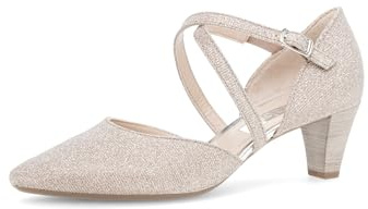 Gabor Damen Riemchen Pumps, Frauen Absatzschuhe,t-spange,high Heels,Heels,hochhackige Schuhe,stoeckelschuhe,Ausgehschuhe,rosato,44 EU / 9.5 UK