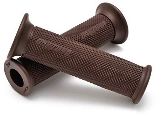 Daytona 88219 Lenkergriffe für Motorrad, Braun