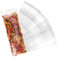 COM-FOUR® 100x Sachets à fermeture par pression - Sachets transparents à fermeture par pression - Sac zippé refermable - Sachet en polyéthylène à fermeture par pression - 400 x 150 mm
