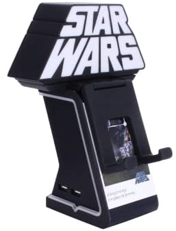 Cable Guys Ikon Charging Stand - Star Wars Gaming Accessories Holder & Phone Holder for Most Controllers (Xbox, Play Station, Nintendo Switch) & Phone