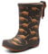 Bisgaard Unisex Kinder Basic Rubber Rain Boot, Camel Dinos, 24 EU Weit