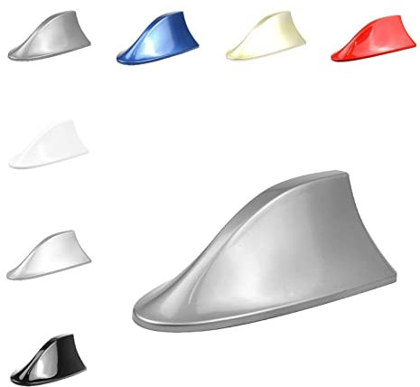 BONDIJ Antenne Radio d'antenne d'aileron de Requin de Voiture pour Dacia Sandero Logan Duster Dokker Logan Stepway Nova Amplificateur de Signal d'antenne d'autoradio (Color : F)