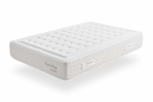 Moonia | Royal Spring Premier Latex HR 30 Matratze | Anatomisch und ergonomisch | Multizonen-Schlafzonen | Hoher Komfort | Höhe +/- 30 cm | 140X200
