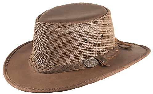 SCIPPIS Brandon Lederhut Cowboyhut Hickory L