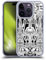 Head Case Designs Mangyan Blanco Y Negro Bulol Dios del Arroz Caso de Gel Suave Compatible con Apple iPhone 14 Pro