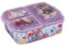 Premium Brotdose Eiskönigin 2 Lunchbox mit 3 Fächern, Bento Brotbox für Kinder - ideal für Schule, Kindergarten oder Freizeit