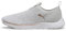 PUMA Women Softride Remi Slip-on Knit Wn's Scarpe da corsa su strada, Ash Gray Puma White Rose Gold, 38.5 EU