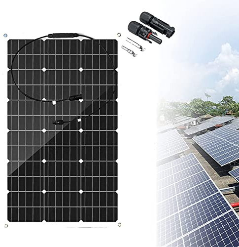 800W Mono Solar Panel Outdoor Solar Power Bank, Solar Cell Photovoltaic Module, Solar Charger for Home RV Shed Backup Power Supply,1x800W