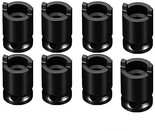 Luejnbogty 8PCS Angle Grinder Socket Wrench,Angle Grinder Pressure Plate Removal Sleeve,Steel Angle Grinder Socket Wrench Adapter