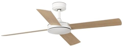 FARO BARCELONA Ventilatore da soffitto a risparmio energetico con telecomando Maiorca, 132 cm