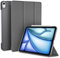 EasyAcc Hülle für iPad Air 11 Zoll M2 2024 / iPad Air 5./4. Generation 2022/2020 10.9 Zoll, Ultra Dünn Leicht Transluzent Frosted Rück mit Auto Schlafen/Wachen - Dunkelgrau